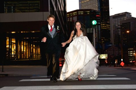 The best urban wedding photographer near downtown Denver, CO